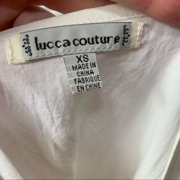 NWOT Lucca Couture Floral Embroidered Dress - Picture 7 of 8